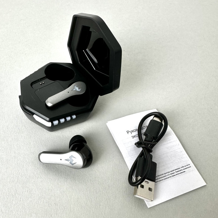 Беспроводные наушники N35 series, Gaming EarBuds, Smart Case (Черный)