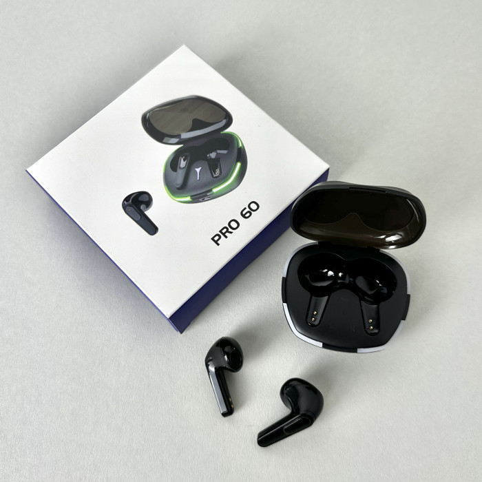 Бездротові навушники Pro 60 series, EarBuds (Чорний)